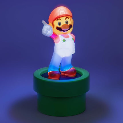 Paladone Super Mario Φωτιστικό 20cm με Φιγούρα Mario και Απαλό Φως PP3437NNV2