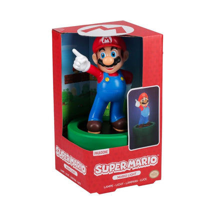 Paladone Super Mario Φωτιστικό 20cm με Φιγούρα Mario και Απαλό Φως PP3437NNV2