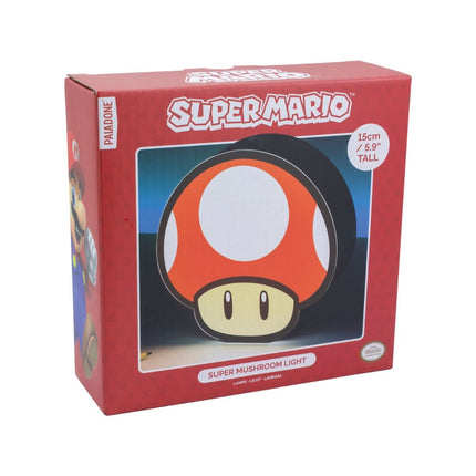 Paladone Super Mushroom Box Light Φωτιστικό LED 15cm PP9484NN