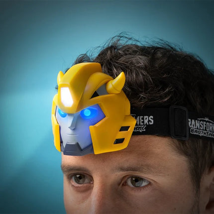 PALADONE Transformers Παιδικός Φακός Κεφαλής Bumblebee με Ήχο Μεταμόρφωσης