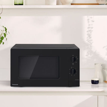 Panasonic Φούρνος Μικροκυμάτων 20L 800W με 5 Επίπεδα Ισχύος E20JWMEPG Μαύρο