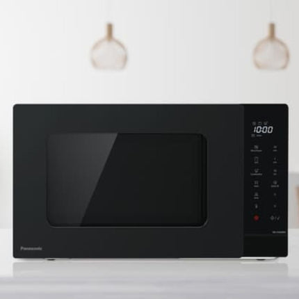 Panasonic Φούρνος Μικροκυμάτων 24L 900W με 11 Αυτόματα Προγράμματα, 3 Απόψυξης, Grill & Οθόνη LED NN-K36 Μαύρο