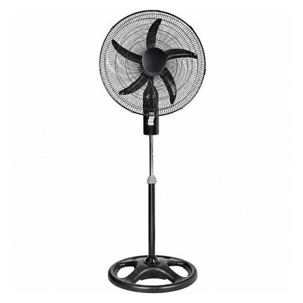 Parma Ανεμιστήρας Ορθοστάτης 100W 50cm με 3 Ταχύτητες και 5 Φτερά VS3-50 Μαύρο