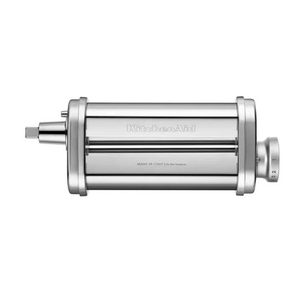 KitchenAid Artisan Εξάρτημα Ανοίγματος Φύλλου Ζυμαρικών για Μίξερ με 8 Ρυθμίσεις Πάχους 5KSMPSA Inox
