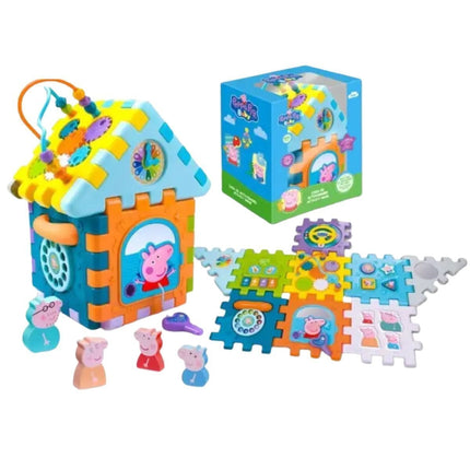 Peppa Pig Εκπαιδευτικό Σπιτάκι Δραστηριοτήτων Διαδραστικό Παιχνίδι Μάθησης & Αισθητηριακής Ανάπτυξης 18+ Μηνών