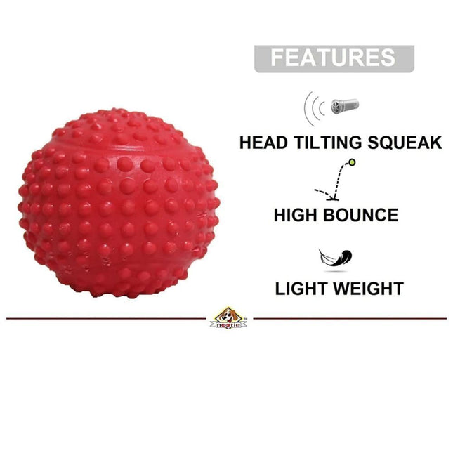 Παιχνίδι Μπάλα Σκύλου Nunbell Pet Κόκκινο