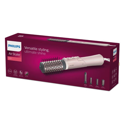 Philips Airstyler Series 7000 Περιστρεφόμενη Βούρτσα Φορμαρίσματος με Ιονισμό και Τουρμαλίνη, 4 Εξαρτήματα, Δύο Κατευθύνσεις και Ρύθμιση Care+ BHA735/00