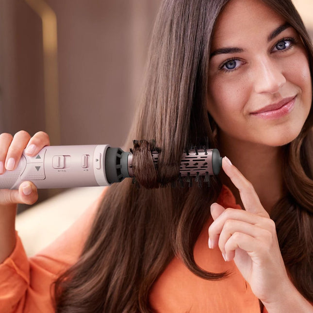 Philips Airstyler Series 7000 Περιστρεφόμενη Βούρτσα Φορμαρίσματος με Ιονισμό και Τουρμαλίνη, 4 Εξαρτήματα, Δύο Κατευθύνσεις και Ρύθμιση Care+ BHA735/00