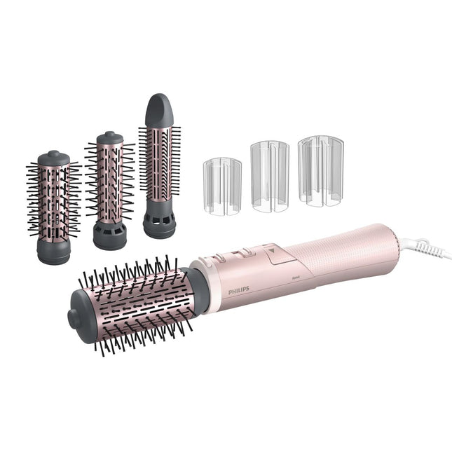 Philips Airstyler Series 7000 Περιστρεφόμενη Βούρτσα Φορμαρίσματος με Ιονισμό και Τουρμαλίνη, 4 Εξαρτήματα, Δύο Κατευθύνσεις και Ρύθμιση Care+ BHA735/00
