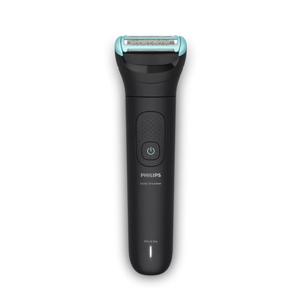 Philips Bodygroom Series 5000 Επαναφορτιζόμενη Αδιάβροχη Ξυριστική & Τρίμερ Σώματος με Τριπλή Προστασία, 3 Κουμπωτές Χτένες, Εξάρτημα Πλάτης και Αυτονομία έως 100 Λεπτά BG5475/15