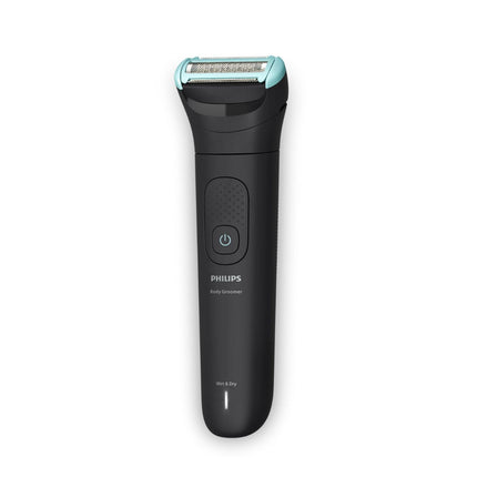 Philips Bodygroom Series 5000 Επαναφορτιζόμενη Αδιάβροχη Ξυριστική & Τρίμερ Σώματος με Τριπλή Προστασία, 3 Κουμπωτές Χτένες, Εξάρτημα Πλάτης και Αυτονομία έως 100 Λεπτά BG5475/15