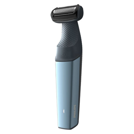 Philips Bodygroom Series 3000 Επαναφορτιζόμενο Αδιάβροχο Τρίμερ & Ξυριστική Σώματος με 2D Contour Following, 3 Κουμπωτές Χτένες και Αυτονομία έως 60 Λεπτά BG3027/05