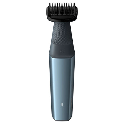 Philips Bodygroom Series 3000 Επαναφορτιζόμενο Αδιάβροχο Τρίμερ & Ξυριστική Σώματος με 2D Contour Following, 3 Κουμπωτές Χτένες και Αυτονομία έως 60 Λεπτά BG3027/05