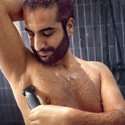 Philips Bodygroom Series 3000 Επαναφορτιζόμενο Αδιάβροχο Τρίμερ & Ξυριστική Σώματος με 2D Contour Following, 3 Κουμπωτές Χτένες και Αυτονομία έως 60 Λεπτά BG3027/05