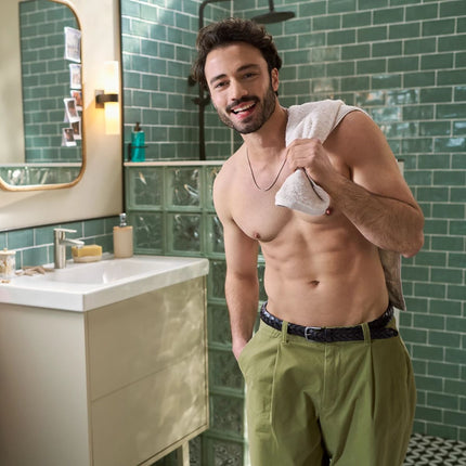 Philips Bodygroom Series 3000 Επαναφορτιζόμενη Αδιάβροχη Ξυριστική & Τρίμερ Σώματος με Σύστημα Τριπλής Προστασίας, Χτένα Διπλής Κατεύθυνσης και Αυτονομία έως 80 Λεπτά BG3475/15