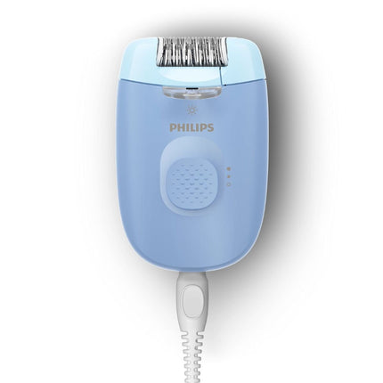 Philips Epilator Series 4000 Ενσύρματη Αποτριχωτική Συσκευή με 2 Ρυθμίσεις Ταχύτητας, Πλενόμενη Κεφαλή και Θήκη για Αποτρίχωση, Ξύρισμα & Απολέπιση BRE247/00