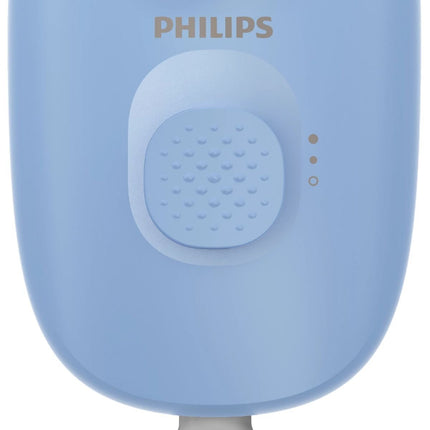 Philips Epilator Series 4000 Ενσύρματη Αποτριχωτική Συσκευή με 2 Ρυθμίσεις Ταχύτητας, Πλενόμενη Κεφαλή και Θήκη για Αποτρίχωση, Ξύρισμα & Απολέπιση BRE247/00