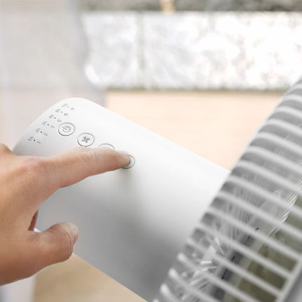 Philips Fan Series 2000 Επιδαπέδιος και Επιτραπέζιος Ανεμιστήρας 2 σε 1 με SilentWings, Εμβέλεια έως 30 m, 3 Ρυθμίσεις Ταχύτητας & Χρονοδιακόπτη CX2550/00 Άσπρο