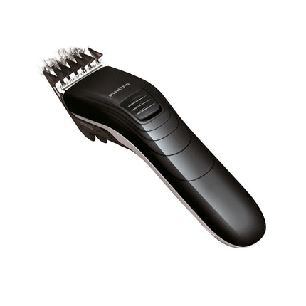 Philips Πλενόμενη Ηλεκτική Κουρευτική Μηχανή Μαλλιών με 11 Ρυθμίσεις Μήκους & Αυτοακονιζόμενες Λεπίδες QC5115/15 Μαύρο