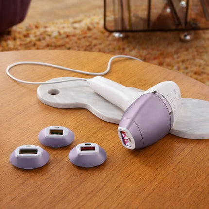 Philips Lumea IPL Series 8000 Συσκευή Αποτρίχωσης IPL με SenseIQ, 4 Εξαρτήματα, Ενσωματωμένο Φίλτρο UV & Αισθητήρα SmartSkin BRI947/00