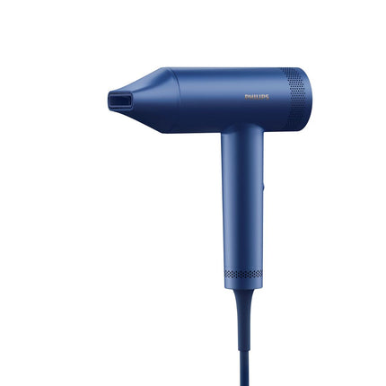 Philips Hair Dryer Series 8000 Σεσουάρ 1400W με ThermoShield Advanced, 228 km/h, Ιόντα Λειτουργία Μνήμης και Στέγνωμα σε 3 Λεπτά BHD839/10 Μπλε