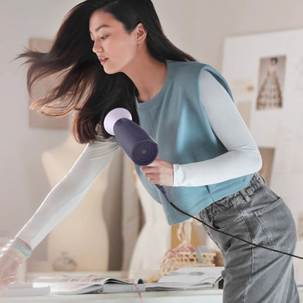 Philips Series 3000 Σεσουάρ 2100W με ThermoProtect για Πανίσχυρο Στέγνωμα σε Χαμηλότερη Θερμοκρασία, Λεπτό Στόμιο 14 mm & 6 Ρυθμίσεις BHD340/10 Μωβ