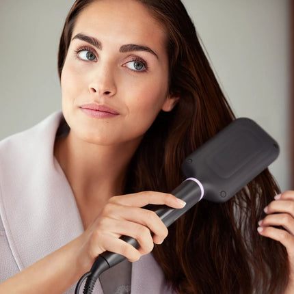 Philips StyleCare Θερμαινόμενη Βούρτσα Ισιώματος με ThermoProtect, Τριπλή Διάταξη Τριχών, 2 Ρυθμίσεις Θερμοκρασίας & Αυτόματη Απενεργοποίηση BHH880/00