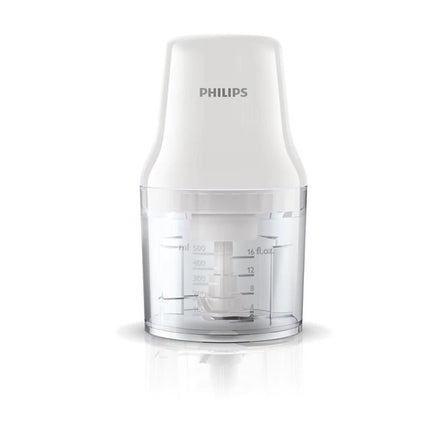 PHILIPS Daily Collection Κόφτης 450W 0,7L για Εύκολο Ψιλό Κόψιμο με Ένα Πάτημα HR1393/00
