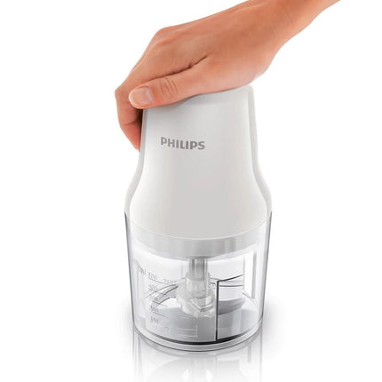 PHILIPS Daily Collection Κόφτης 450W 0,7L για Εύκολο Ψιλό Κόψιμο με Ένα Πάτημα HR1393/00
