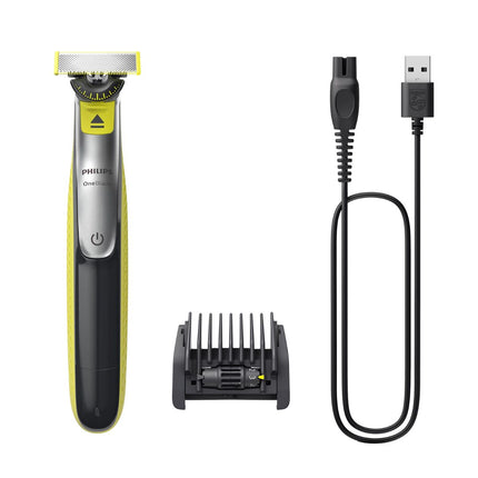 Philips OneBlade 360 5 σε 1 Επαναφορτιζόμενο Trimmer Προσώπου με Λεπίδα 360, Χτένα & Αυτονομία έως 60 Λεπτά QP2734/23
