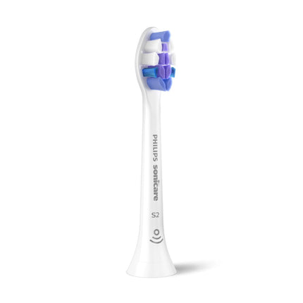 Philips Sonicare S2 Sensitive Κεφαλές Βουρτσίσματος για Ευαίσθητα Δόντια & Ούλα με Εξαιρετικά Μαλακές Τρίχες 2 Τεμάχια HX6052/87