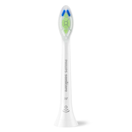 Philips Sonicare W2 Optimal White Κεφαλές Βουρτσίσματος Λεύκανσης για Αφαίρεση Κηλίδων & Πλάκας 2 Τεμάχια HX6062/87