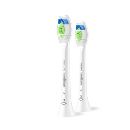 Philips Sonicare W2 Optimal White Κεφαλές Βουρτσίσματος Λεύκανσης για Αφαίρεση Κηλίδων & Πλάκας 2 Τεμάχια HX6062/87