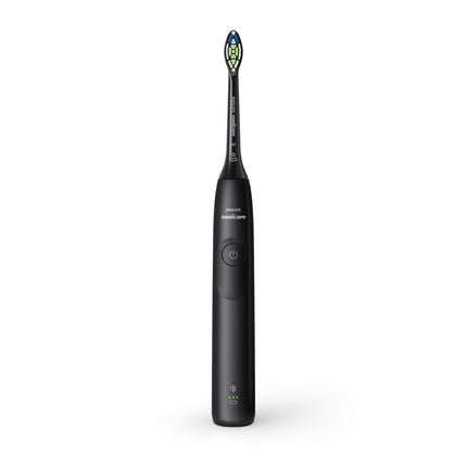 Philips Sonicare Series 5300 Επαναφορτιζόμενη Ηλεκτρική Οδοντόβουρτσα με Τεχνολογία Sonicare, Αισθητήρα Πίεσης και Αυτονομία έως 21 Ημέρες HX7101/02 Μαύρο