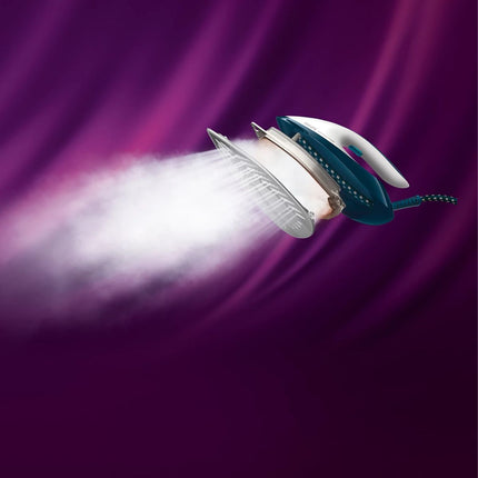 Philips PerfectCare Compact Σύστημα Σιδερώματος με OptimalTEMP για Ταχύτερο Σιδέρωμα & Διπλάσιο Ατμό, Χωρίς Ρυθμίσεις GC7844/20