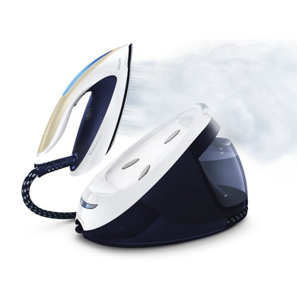 Philips PerfectCare Elite Σύστημα Σιδερώματος 2400W 7.5 bar με Δοχείο 1.8L, Βολή Ατμού 500g, OptimalTEMP & Λειτουργία ECO GC9650/80 Μωβ
