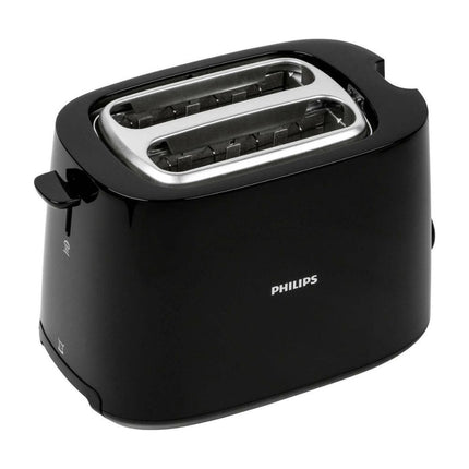 PHILIPS Daily Collection Φρυγανιέρα 830W με 2 Μεγάλες Υποδοχές & Ενσωματωμένη Σχάρα για Κρουασάν HD2581/90