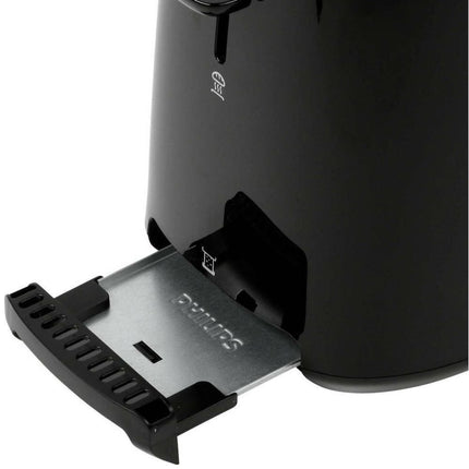 PHILIPS Daily Collection Φρυγανιέρα 830W με 2 Μεγάλες Υποδοχές & Ενσωματωμένη Σχάρα για Κρουασάν HD2581/90