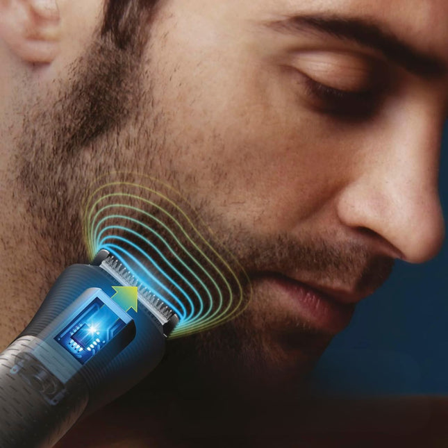 Philips All in One Trimmer Series 7000 13 σε 1 Επαναφορτιζόμενο Τρίμερ για Πρόσωπο, Μαλλιά και Σώμα με BeardSense 0,5 έως 16 mm Αυτονομία έως 120 MG7920/15 Λεπτά