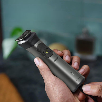 Philips All in One Trimmer Series 7000 13 σε 1 Επαναφορτιζόμενο Τρίμερ για Πρόσωπο, Μαλλιά και Σώμα με BeardSense 0,5 έως 16 mm Αυτονομία έως 120 MG7920/15 Λεπτά