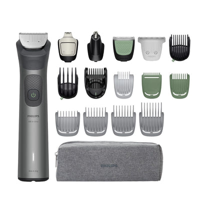 Philips All-in-One Trimmer 7000 Series 17 σε 1 Επαναφορτιζόμενο Τρίμερ Προσώπου, Μαλλιών & Σώματος με BeardSense, Αδιάβροχο & Αυτονομία έως 120 Λεπτά MG7941/15 Μαύρο