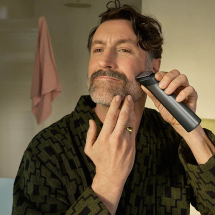 Philips All-in-One Trimmer 7000 Series 17 σε 1 Επαναφορτιζόμενο Τρίμερ Προσώπου, Μαλλιών & Σώματος με BeardSense, Αδιάβροχο & Αυτονομία έως 120 Λεπτά MG7941/15 Μαύρο