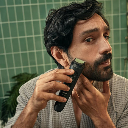 Philips All in One Trimmer Series 3000 9 σε 1 Επαναφορτιζόμενο Τρίμερ για Πρόσωπο, Μαλλιά και Σώμα με Αυτοακονιζόμενες Λεπίδες, Απαλό Τριμάρισμα & Αυτονομία έως 90 Λεπτά MG3945/15