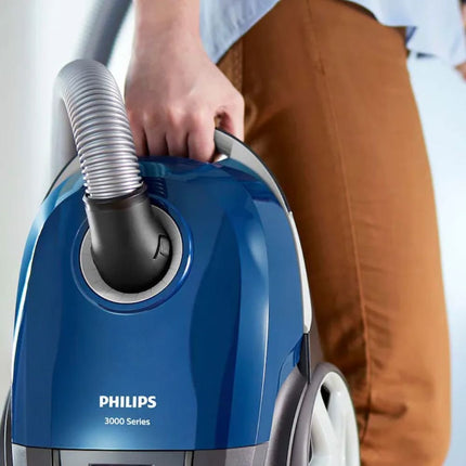 PHILIPS 3000 Series Performer Compact Ηλεκτρική Σκούπα 900W με Σακούλα & Φίλτρο HEPA FC8578/09