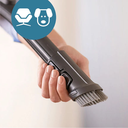 Philips PowerPro Compact Series 3000 Ηλεκτρική Σκούπα 900W Χωρίς Σακούλα για Κατοικίδια με Δοχείο Σκόνης 1.5L, Τεχνολογία PowerCyclone 5 & Φίλτρο Allergy H13 FC9334/09 Πράσινο