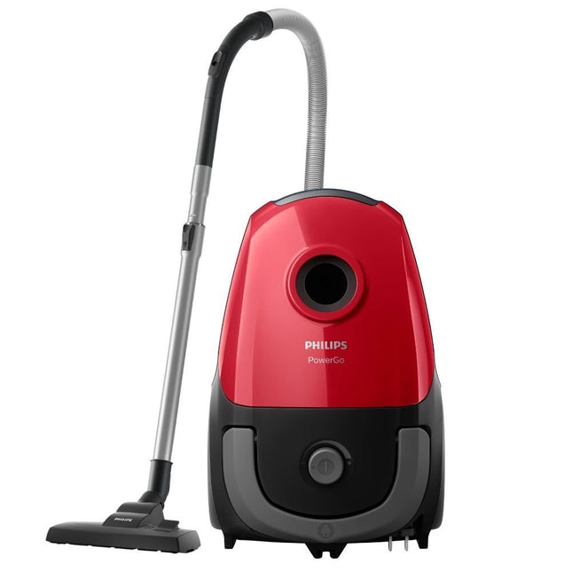 PHILIPS 2000 Series PowerGo Ηλεκτρική Σκούπα 900W με Σακούλα & Φίλτρο Αλλεργιών για Μέγιστη Απόδοση Καθαρισμού FC8243/09