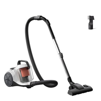 Philips Ηλεκτρική Σκούπα 750W Χωρίς Σακούλα με Κάδο 1.3L ,HEPA Φίλτρο & Μεγάλη Ακτίνα Δράσης XB1111/10 Άσπρο