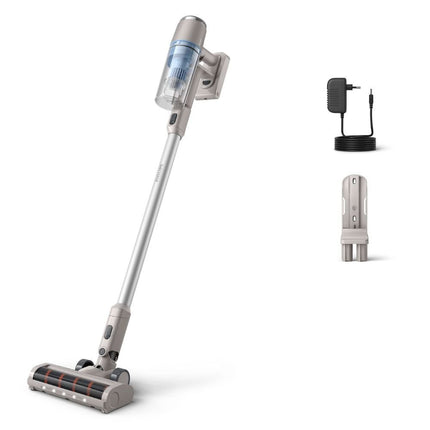 PHILIPS 2000 Series Ασύρματη Επαναφορτιζόμενη Σκούπα Χειρός 21.6V με Τεχνολογία PowerCyclone και LED Πέλμα για Απόλυτη Καθαριότητα XC2011/01 Γκρίζο