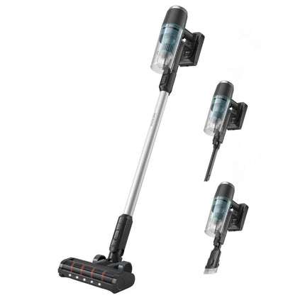 PHILIPS 3000 Series Ασύρματη Επαναφορτιζόμενη Σκούπα Stick 25.2V  με PowerCyclone 8 και Πέλμα LED XC3031/01 Μαύρο