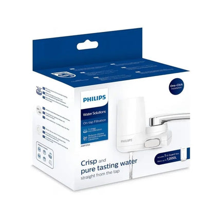 Philips X-Guard Συσκευή Φίλτρου Νερού Βρύσης με Εύκολη Τοποθέτηση & Τεχνολογία Ανθρακα AWP3703